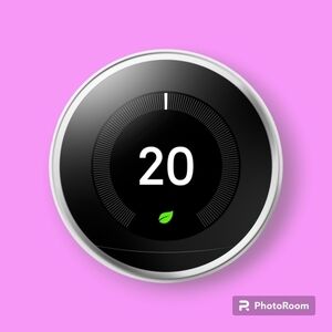 Google Nest Learning Thermostat Stainless Steel 3rd Generation